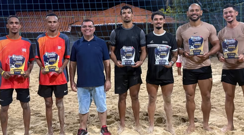 Prefeitura de Parnaíba promove Campeonato Masculino de Futevôlei