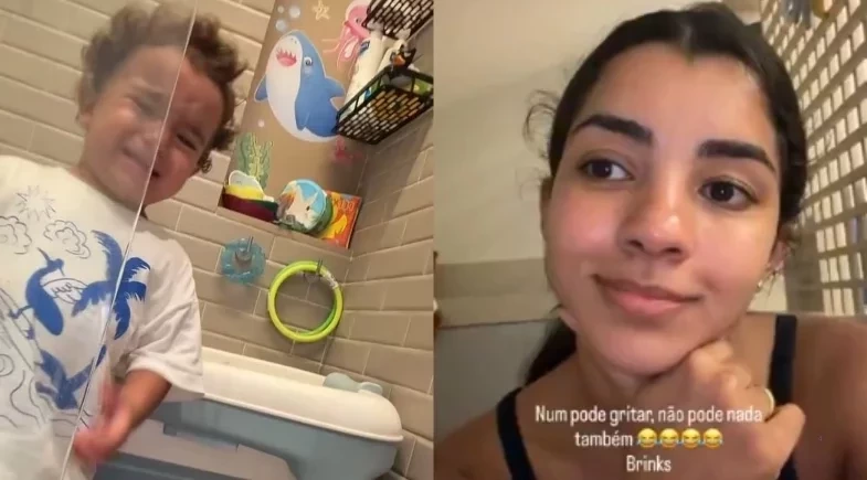 Ary Mirelle desabafa sobre fase de birras do filho Jorge: “Vou endoidar”