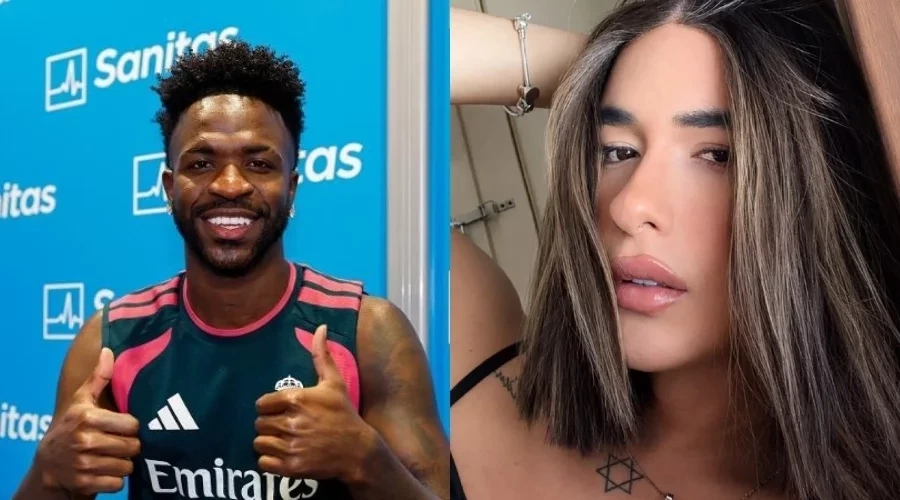 Vini Jr. reage a foto de atriz e ela esclarece comentário sobre Virginia