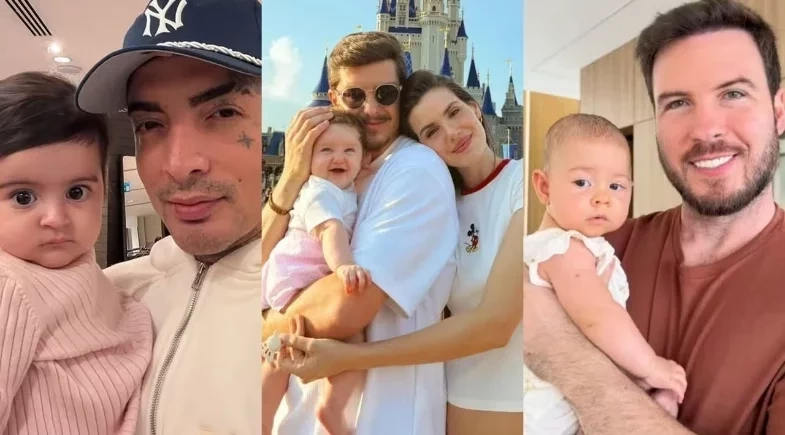 Thiaguinho, Klebber Toledo e mais: veja os famosos que celebram o 1º Dia dos Pais em 2026
