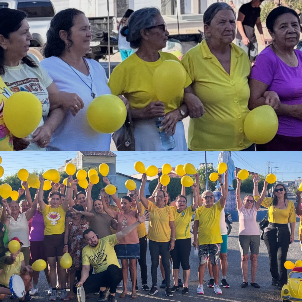 Francisco Santos promove caminhada e Capoterapia em ação do Setembro Amarelo | Divulgação/Ascom