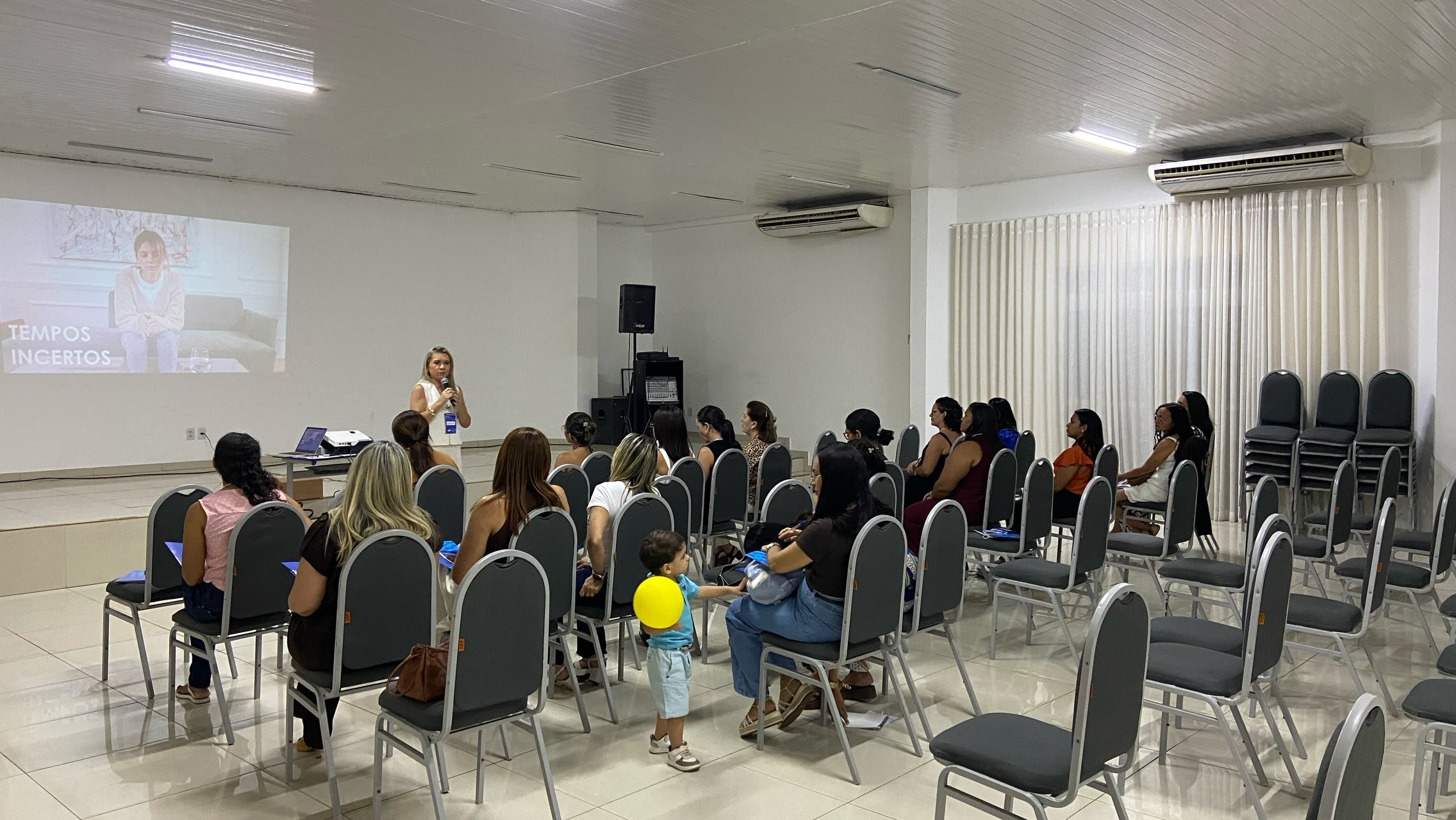 Palestra sobre empreendedorismo feminino - Divulgação/ASCOMPalestra sobre empreendedorismo feminino - Divulgação/ASCOM