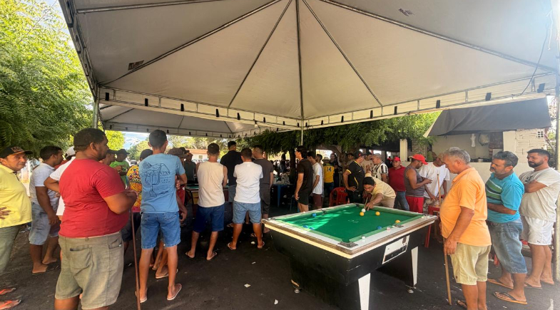 Campeonato de Sinuca reúne atletas e movimenta Coivaras com esporte e lazer