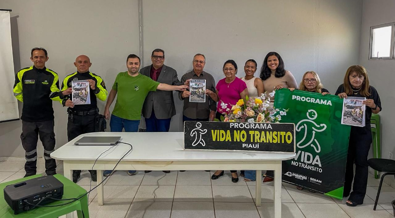 Piripiri debate ações de segurança no trânsito em reunião do Programa Vida no Trânsito