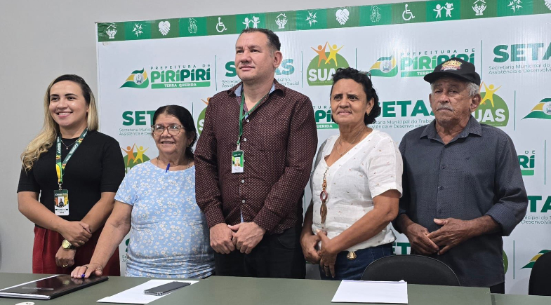 Conselho Municipal dos Direitos da Pessoa Idosa de Piripiri empossa nova diretoria
