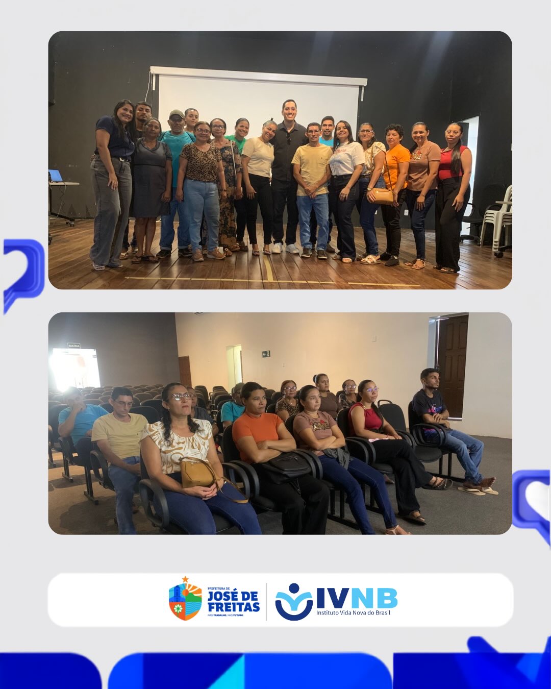 IVNB promove formação em José de Freitas - Divulgação/ASCOM