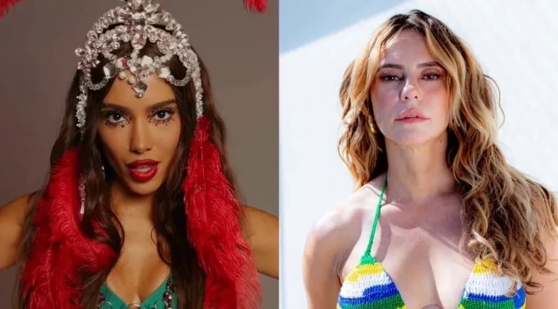 Paolla Oliveira reage após Anitta ser anunciada como rainha da Grande Rio