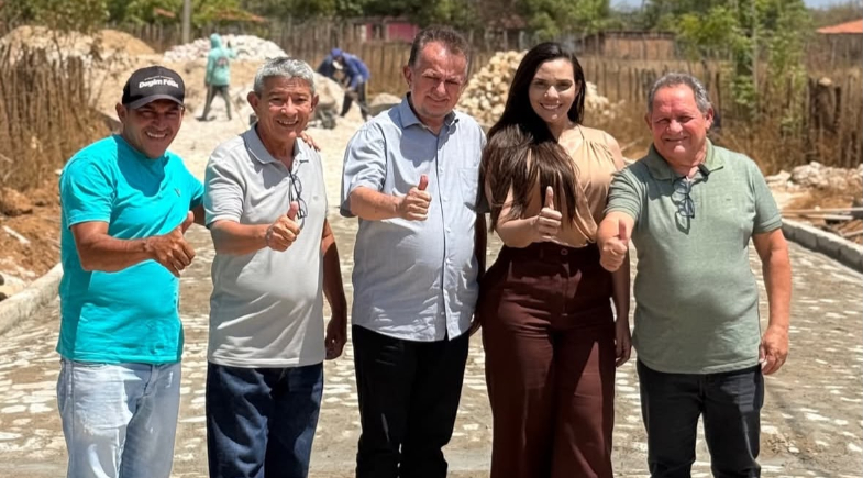 Comunidade São Pedro recebe obras de calçamento e energia em Campo Maior