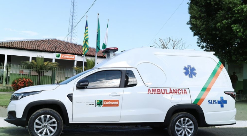 Curimatá recebe nova ambulância para reforçar atendimento na saúde