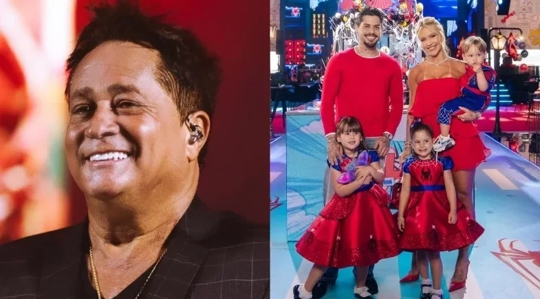 Ausência de Leonardo na festa de José Leonardo vira assunto nas redes; entenda