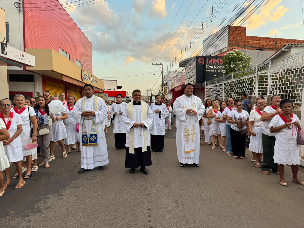 Ivanária Sampaio destaca fé e gratidão no encerramento dos festejos - Divulgação/ASCOM