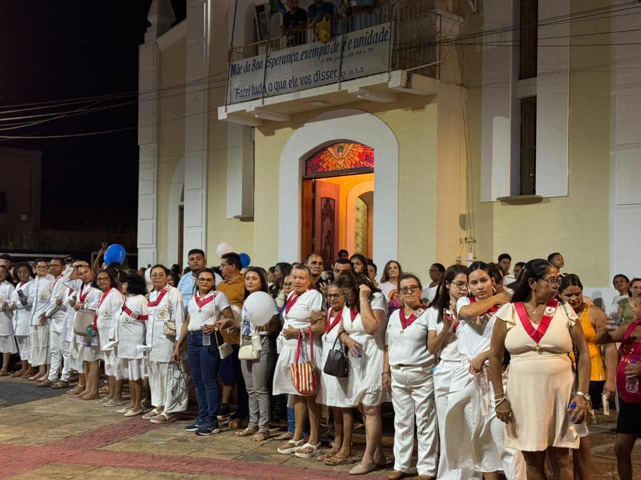 Ivanária Sampaio destaca fé e gratidão no encerramento dos festejos - Divulgação/ASCOMIvanária Sampaio destaca fé e gratidão no encerramento dos festejos - Divulgação/ASCOM