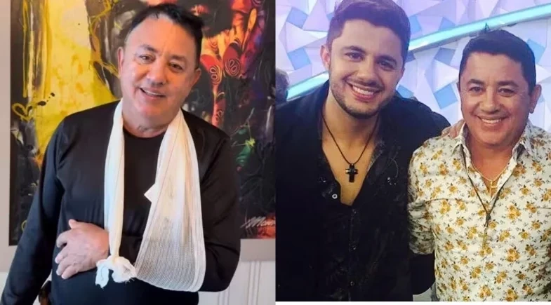 Pai de Cristiano Araújo atualiza estado de saúde após ser atropelado